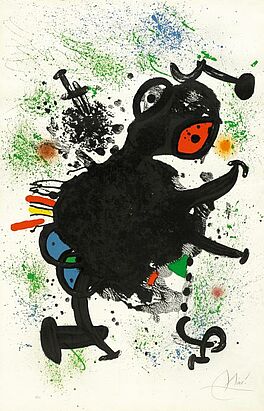 Joan Miro - La rhinocerine, 55046-3, Van Ham Kunstauktionen