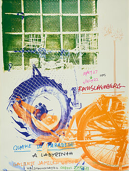 Robert Rauschenberg - Quake in Paradise - a Labyrinth, 77571-5, Van Ham Kunstauktionen