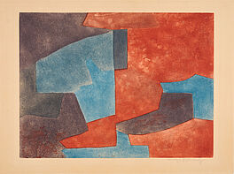 Serge Poliakoff - Komposition in Grau Blau und Rot, 76209-3, Van Ham Kunstauktionen
