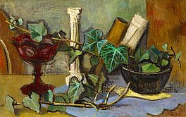 Friedrich Ahlers-Hestermann - Stillleben mit Saeule und Efeu, 56290-2, Van Ham Kunstauktionen