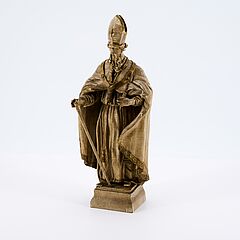 Figur eines Bischofsheiligen, 81858-14, Van Ham Kunstauktionen