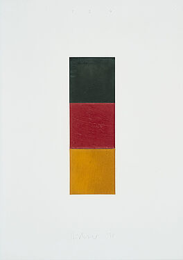 Gerhard Richter - Schwarz Rot Gold I, 76995-2, Van Ham Kunstauktionen
