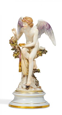 Meissen - Amor Nachtigallen fuetternd, 81479-7, Van Ham Kunstauktionen