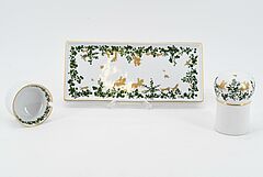 Meissen - Raucherset Jaegerlatein, 75071-4, Van Ham Kunstauktionen