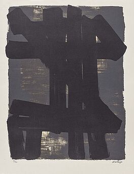 Pierre Soulages - Lithographie No 6, 70430-1, Van Ham Kunstauktionen