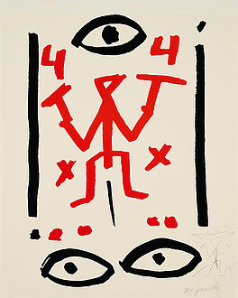 AR Penck - Ohne Titel, 79169-1, Van Ham Kunstauktionen