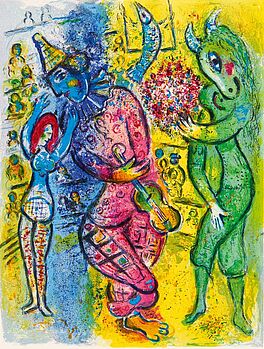 Marc Chagall - Aus Le Cirque, 59543-1, Van Ham Kunstauktionen
