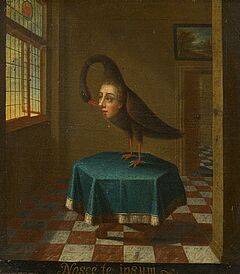 Niederlaendische Schule - Nosce te ipsum - Erkenne dich selbst, 75501-18, Van Ham Kunstauktionen