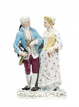 Meissen - Galantes Paar, 55417-8, Van Ham Kunstauktionen