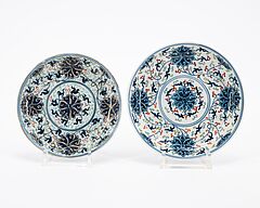 6 OBJEKTE MIT CHRYSANDEKOREN, 76922-25, Van Ham Kunstauktionen