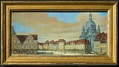 Bernardo Bellotto - Dresden Alte Ansicht am Neumarkt mit der Frauenkirche, 75953-15, Van Ham Kunstauktionen