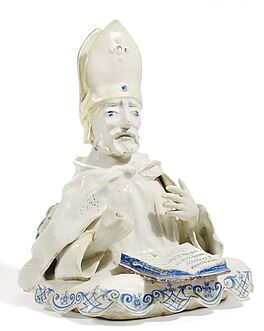 Kellinghusen - Bischof als Deckelaufsatz eines Bowlengefaesses, 56232-10, Van Ham Kunstauktionen