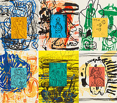 David Salle - Liveley Iris, 60858-66, Van Ham Kunstauktionen