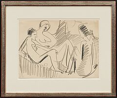 Ernst Ludwig Kirchner - Drei Akte im Walde, 81666-17, Van Ham Kunstauktionen