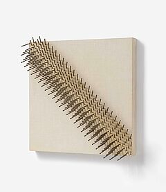 Guenther Uecker - Diagonale Struktur III, 76306-1, Van Ham Kunstauktionen