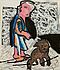 Karel Appel - Woman with dog I, 75385-11, Van Ham Kunstauktionen