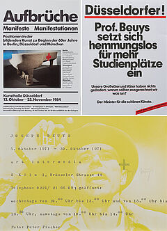 Joseph Beuys - Konvolut von 3 Plakaten, 65546-299, Van Ham Kunstauktionen