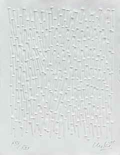 Guenther Uecker - Vertikale Struktur, 60946-1, Van Ham Kunstauktionen