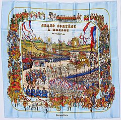 Hermes - Carre GRAND CORTEGE A MOSCOU, 69664-174, Van Ham Kunstauktionen