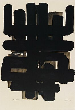 Pierre Soulages - Lithographie Nr 3, 56370-1, Van Ham Kunstauktionen