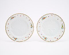 Meissen - Mokkaservice fuer sechs Personen aus dem Schwanenservice, 80394-9, Van Ham Kunstauktionen