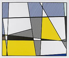 Roy Lichtenstein - Cow Triptych Cow Going Abstract, 69555-3, Van Ham Kunstauktionen