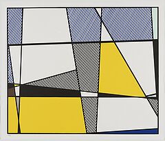 Roy Lichtenstein - Cow Triptych Cow Going Abstract, 69624-4, Van Ham Kunstauktionen