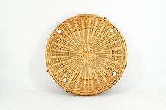 Frankreich - Grosses HERMES  Korbtablett OSERAIE, 73245-10, Van Ham Kunstauktionen