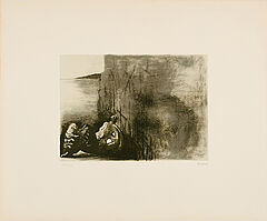 Henry Moore - Reclining Figure with Cliff Background, 80374-385, Van Ham Kunstauktionen