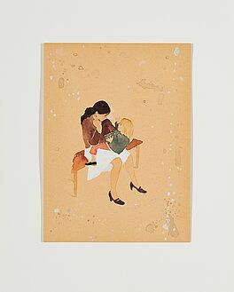 Irene Bisang - Ohne Titel Maedchen mit Kind, 300001-527, Van Ham Kunstauktionen