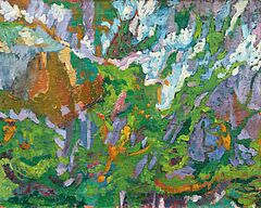 Walther Boetticher - Ohne Titel Wald, 77822-1, Van Ham Kunstauktionen