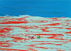 Cornelius Voelker - Ohne Titel Schwimmer, 76513-2, Van Ham Kunstauktionen