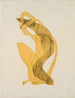 Henri Laurens - Femme assise au bras leve, 80374-295, Van Ham Kunstauktionen