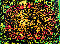 Joerg Immendorff - Soehne der Sonne, 76224-15, Van Ham Kunstauktionen