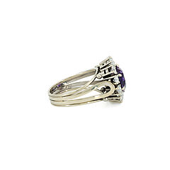 Amethyst-Diamond Ring, 82194-6, Van Ham Kunstauktionen