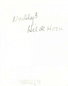 Hilde Horn - Auktion 312 Los 259, 48832-11, Van Ham Kunstauktionen
