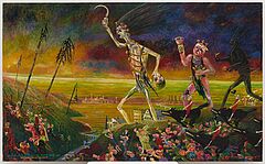 Blalla W Hallmann - Dreht euch nicht um der Horla geht rum oder Ritter Tod und Teufel sind los, 81605-6, Van Ham Kunstauktionen