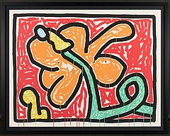 Keith Haring - Flower 5, 75683-1, Van Ham Kunstauktionen