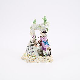 Meissen - Musikantengruppe unter Ruinenbogen, 80670-23, Van Ham Kunstauktionen