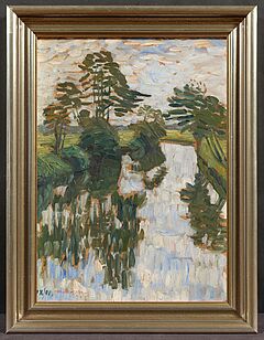 Otto Modersohn - An der Wuemme, 77751-1, Van Ham Kunstauktionen