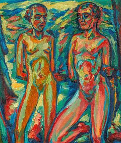 Robert Philippi - Maedchen und Frau, 74221-1, Van Ham Kunstauktionen