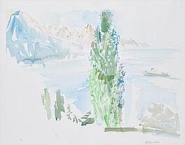 Oskar Kokoschka - Genfer See Landschaft, 73195-6, Van Ham Kunstauktionen
