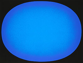 Rupprecht Geiger - Gerundetes Blau 2x blau auf schwarz, 81356-7, Van Ham Kunstauktionen