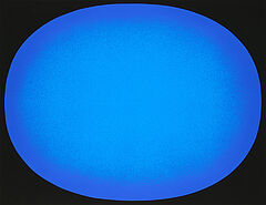 Rupprecht Geiger - Gerundetes Blau  2x blau auf schwarz, 81356-7, Van Ham Kunstauktionen