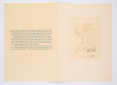 Salvador Dali - La fiancee du roi de Garbe Aus Le Decameron by Giovanni Boccaccio, 76574-35, Van Ham Kunstauktionen