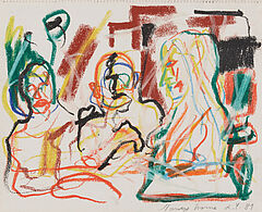 AR Penck - Nancy home NY, 80853-8, Van Ham Kunstauktionen