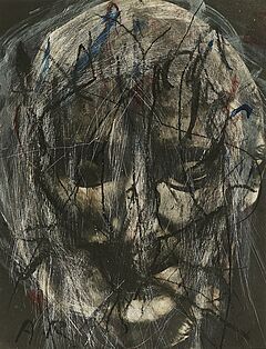 Arnulf Rainer - Aus Totenmaskenserie, 75462-1, Van Ham Kunstauktionen