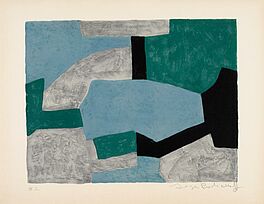 Serge Poliakoff - Composition grise verte et bleue, 55651-1, Van Ham Kunstauktionen