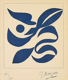 Georges Braque - Choucas Aus Si je mourais la-bas, 77404-11, Van Ham Kunstauktionen