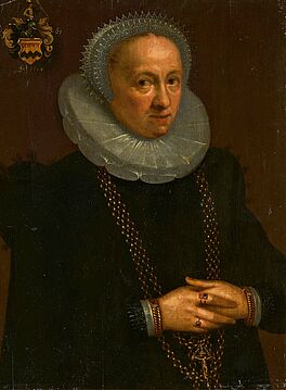 Gortzius Geldorp - Bildnis der Elisabeth von Kreps, 76915-15, Van Ham Kunstauktionen